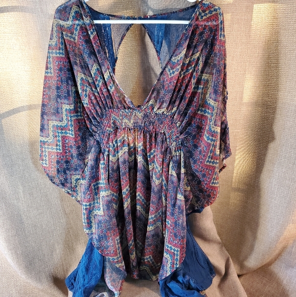 Jessica Simpson Sheer Mini Dress - Picture 3 of 8